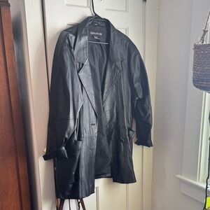 Savannah Black Leather Jacket